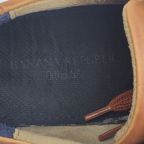 Banana Republic Nicklas Men's Size 10 Cognac Brown Leather Ortholite, Used - Picture 14 of 15